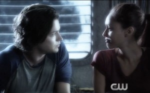 the 100 2x08 Finn et Raven