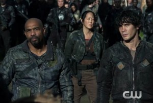 the 100 3x08 Pike et Bellamy