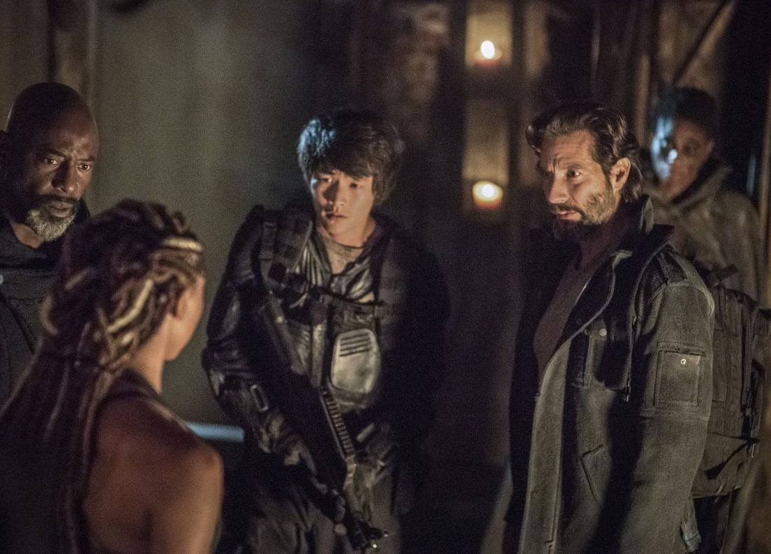 the 100 4×08 Gaia monty kane jaha | The 100 France